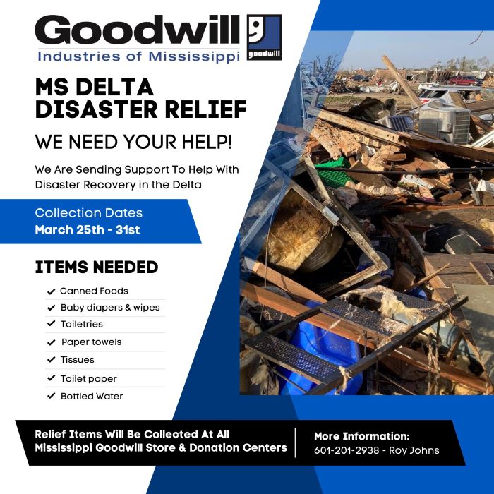 MS Delta Disaster Relief Donations